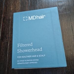 Open Box MDHair Filtered Showerhead for Healthier Hair & Scalp